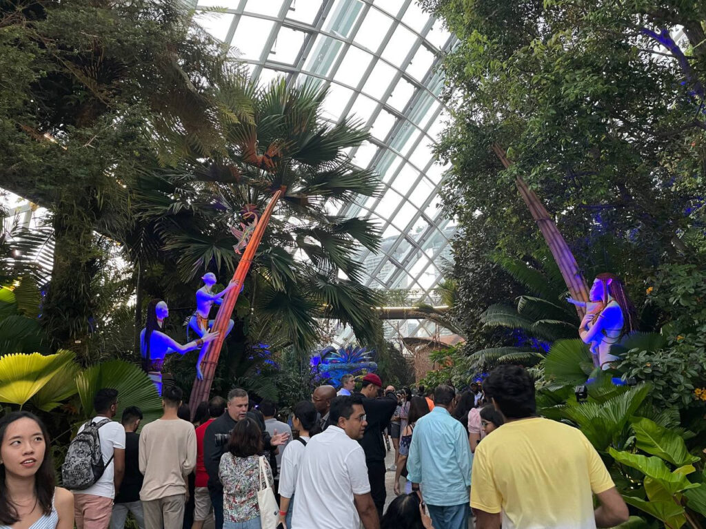 Taman Bertema 'Avatar' di Cloud Forest Gardens by the Bay Sehingga Mac 2023 !
