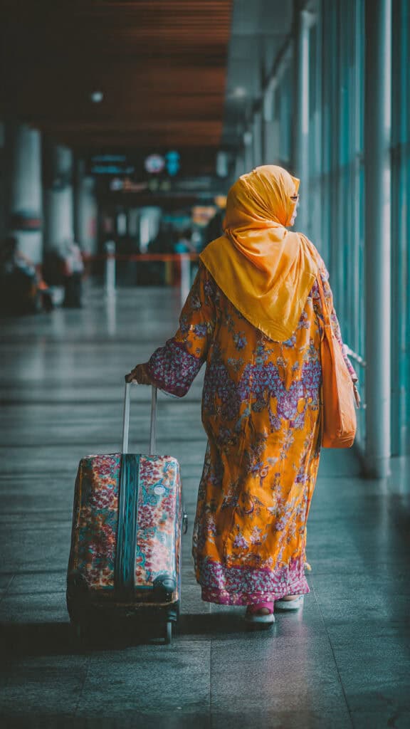 seorang muslimah melayu yang sedang travel (2)